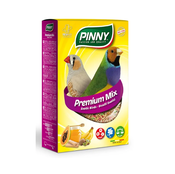 PINNY PM Полнорационный корм для экзотических птиц с фруктами, бисквитом и витаминами, 0,8 кг