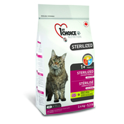 1st Choice Sterilized Сухой корм для кастрированных котов и стерилизованных кошек (с курицей и бататом)