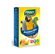 PINNY PM Полнорационный корм для средних и крупных попугаев с фруктами, бисквитом и витаминами, 0,7 кг